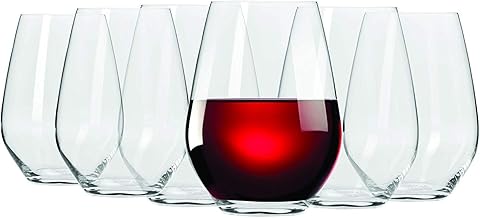 DITYA Enterprise Barrel Wine and Whisky Glass (Tumbler Scotch Glass, 370 ml) Set of 6