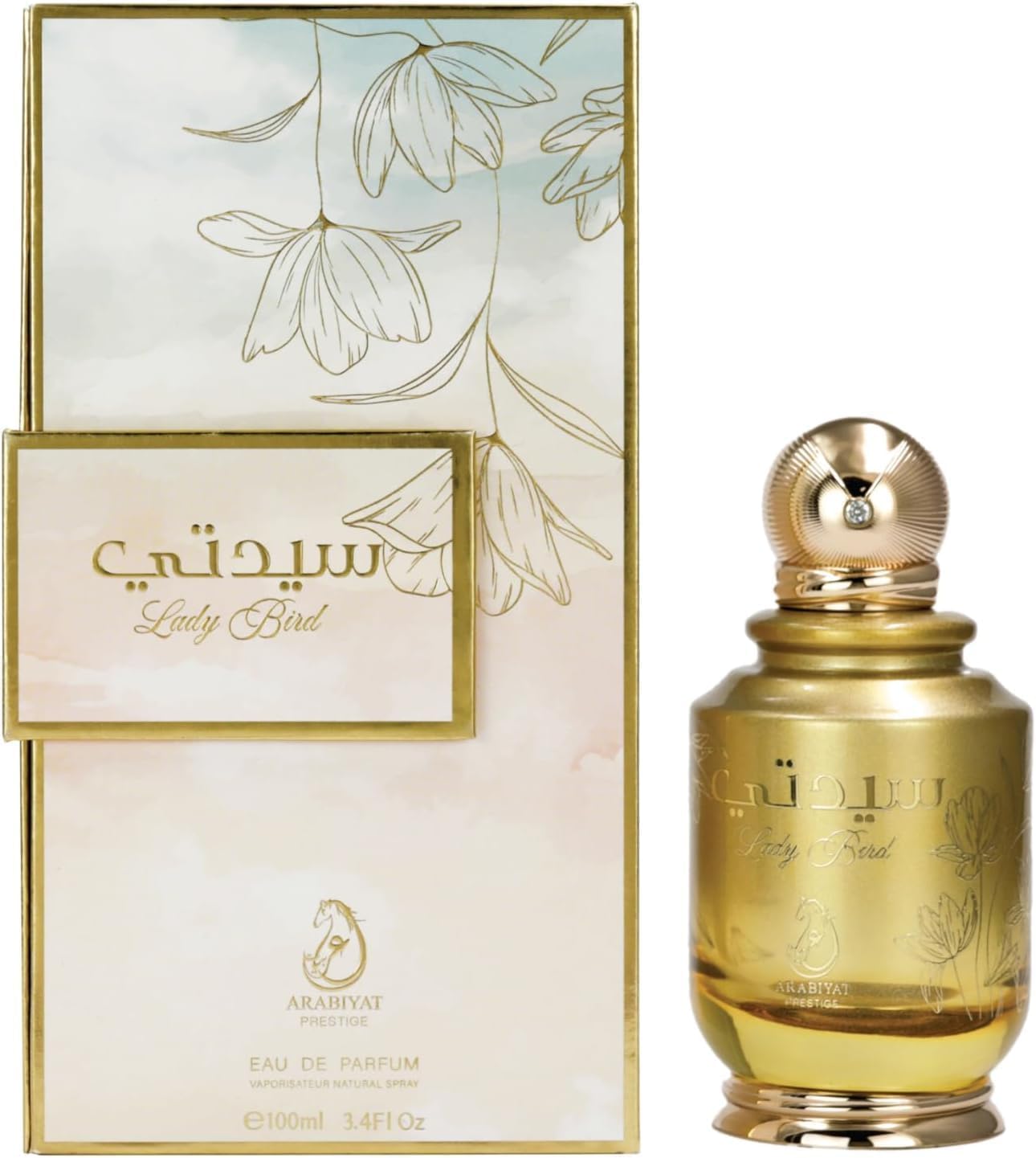 Arabiyat Prestige Sayyedaty Lady Bird EDP Eau de Parfum For Women, 100 ml Made in UAE