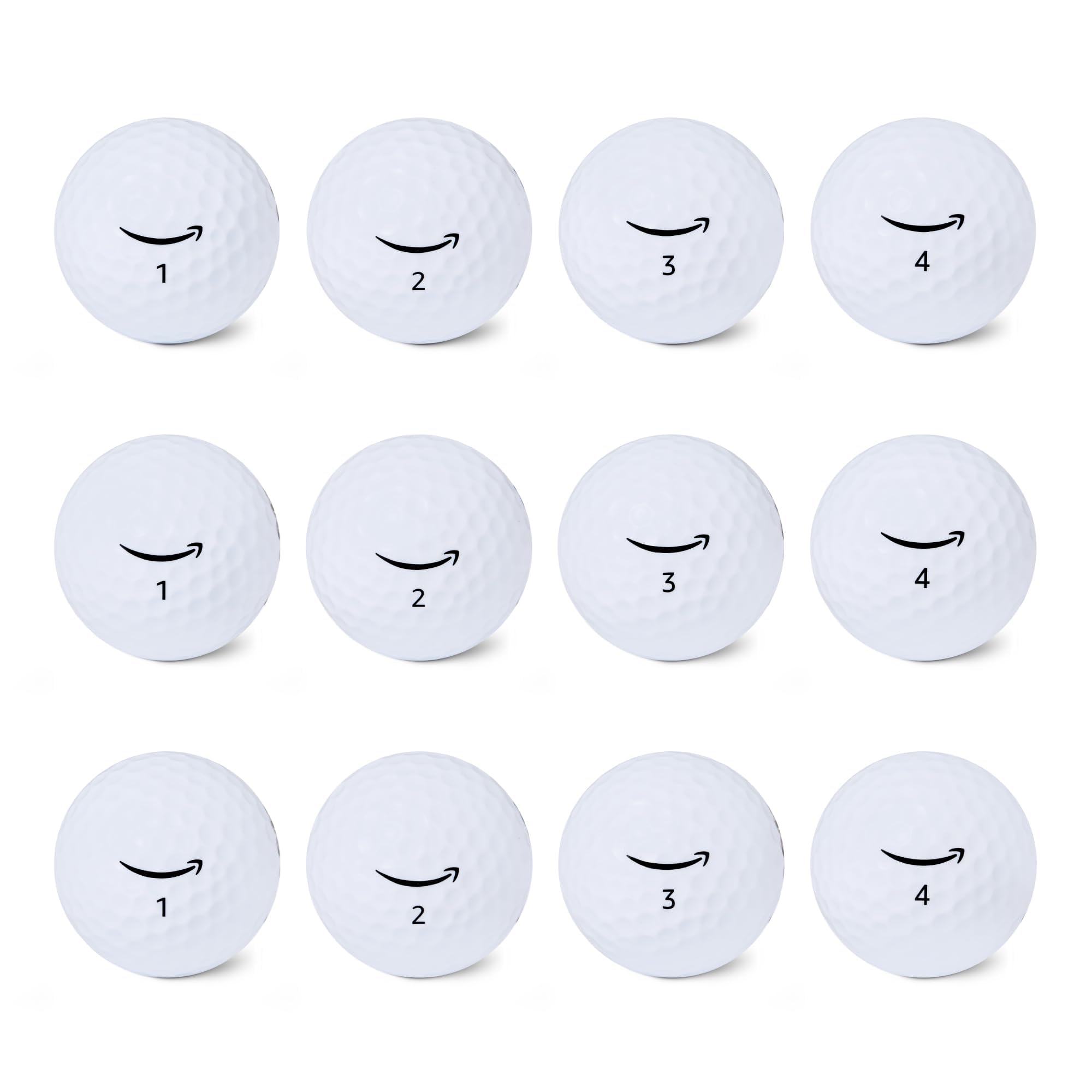Amazon Basics Pelotas de Golf Núcleo Blando