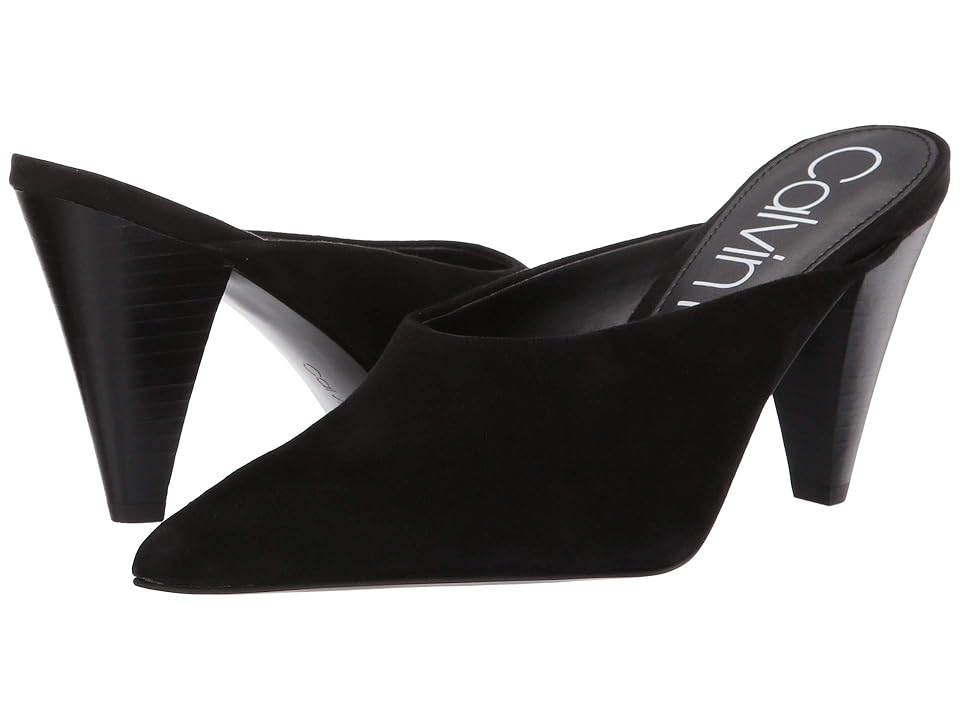 

Calvin Klein Iyanna (Black Kid Suede) Women's Shoes