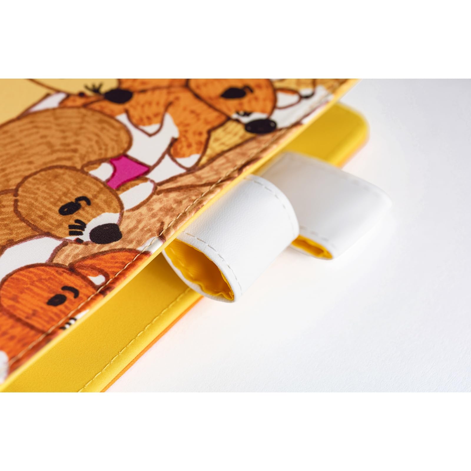 Hobonichi Techo A6 Planner Cover – 100% ORANGE: Squirrel Squadron (Original Size, Cover Only)