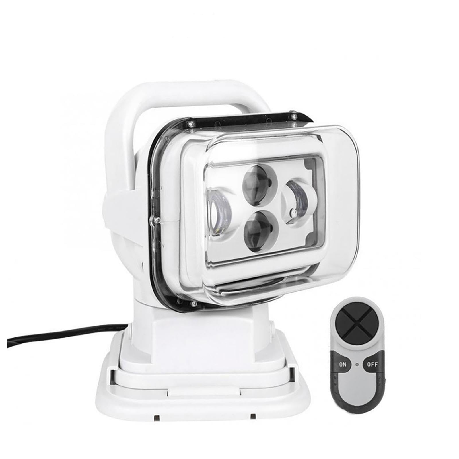 Bezprzewodowa latarka szperacyjna mocy 60W, 5500 lumenów dla łodzi