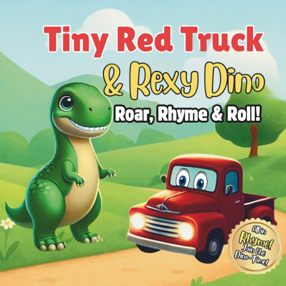 Tiny Red Truck & Rexy Dino: Roar, Rhyme, Roll!