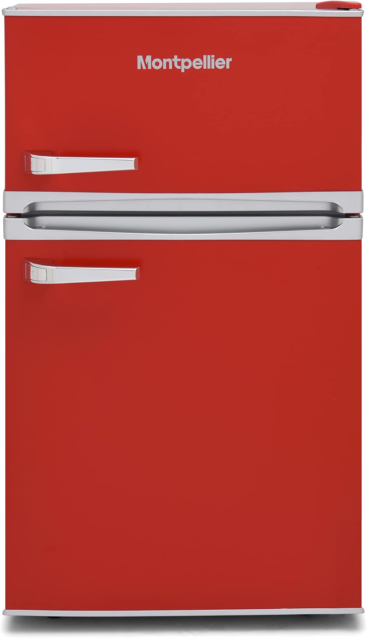 Montpellier Freestanding Retro Fridge Freezer Amazon.co.uk Large