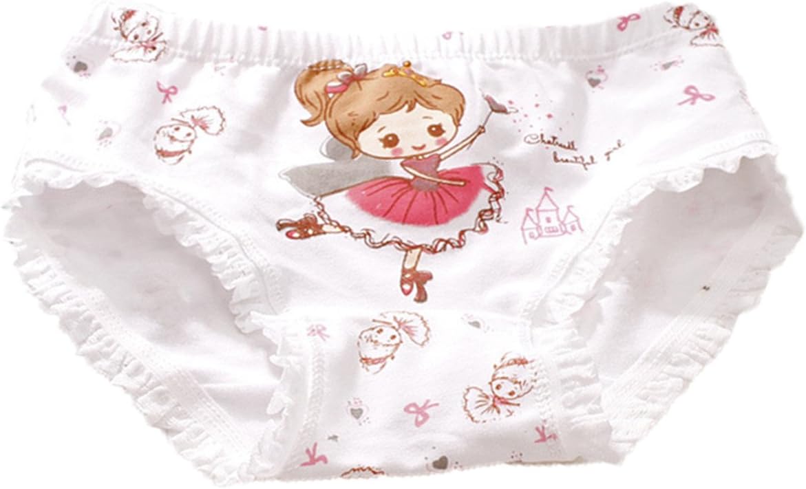 4 Pcs Little Girls Toddler Kids Ballet Princess Underwear Boxers Briefs Panties - Image 4