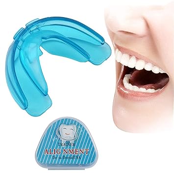 Portable Invisible Braces Correction Buck Teeth Dental Appliance-Blue