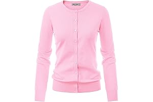Women's Classic Long Sleeve Knit Cardigan Sweaters Casual Open Front Button Down Cardigan S-3XL
