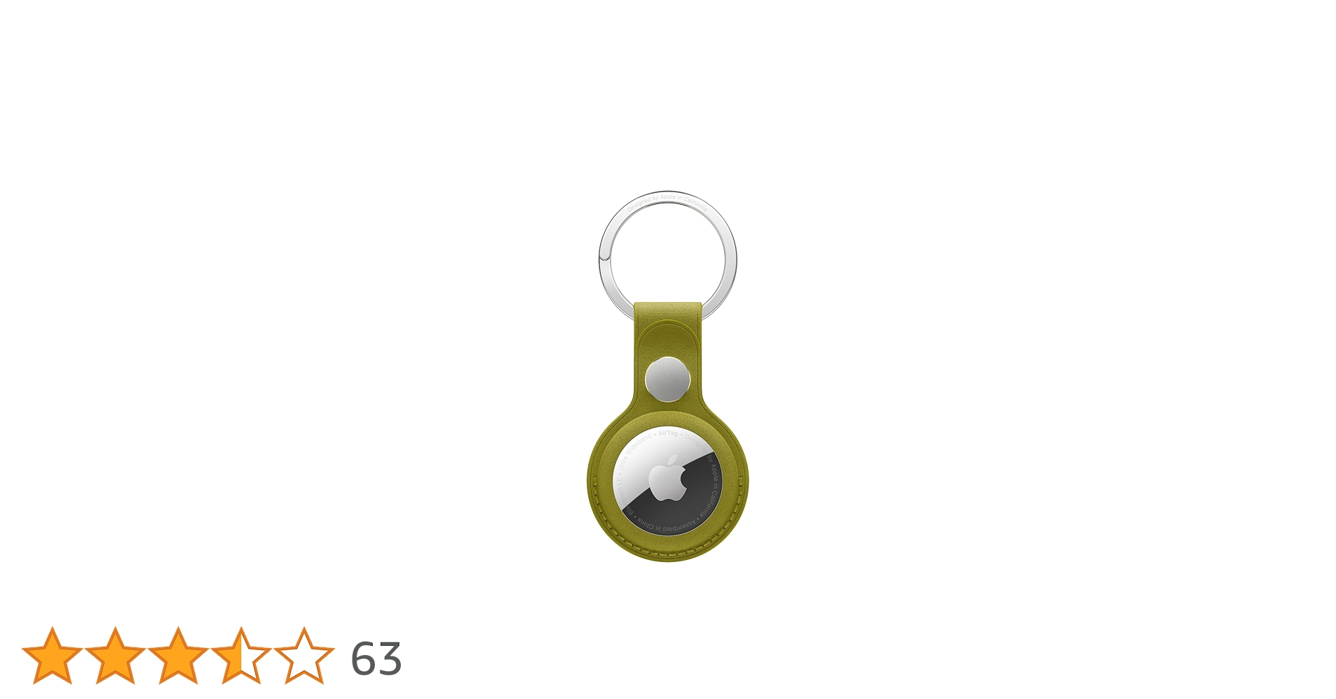 Amazon.co.jp: AirTagファインウーブンキーリング - シャルトリューズ