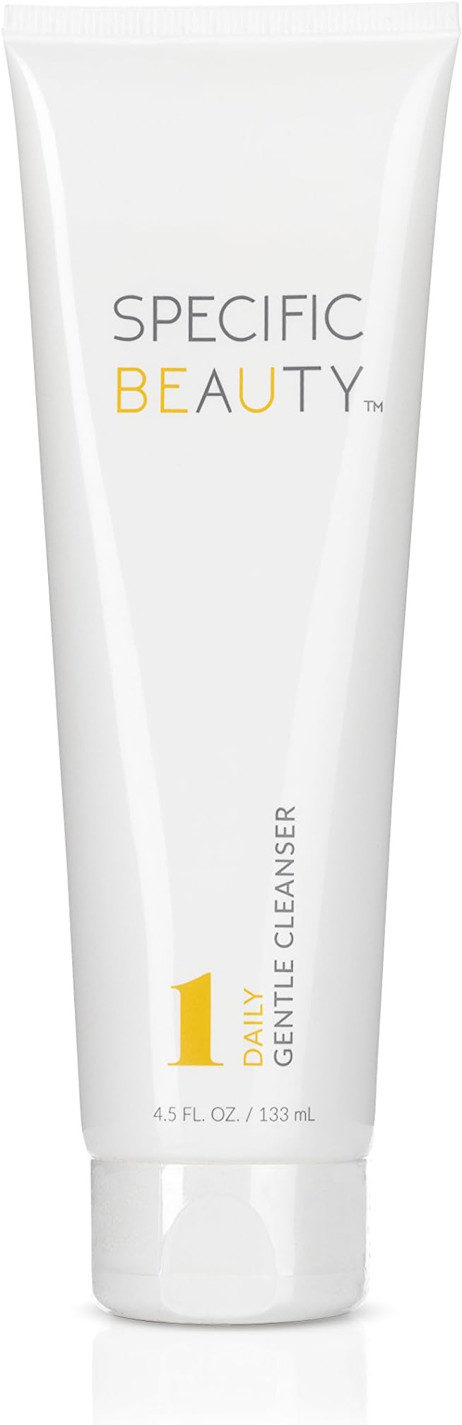 Specific Beauty – Daily Gentle Cleanser Sulfate Free Non-Foaming, Light Fragrance, Removes Oil & Dirt Cleans Pores Daily Use Wash Made for Fair, Medium, Black Dark Ethnic Skin Tones – 4.5 Oz