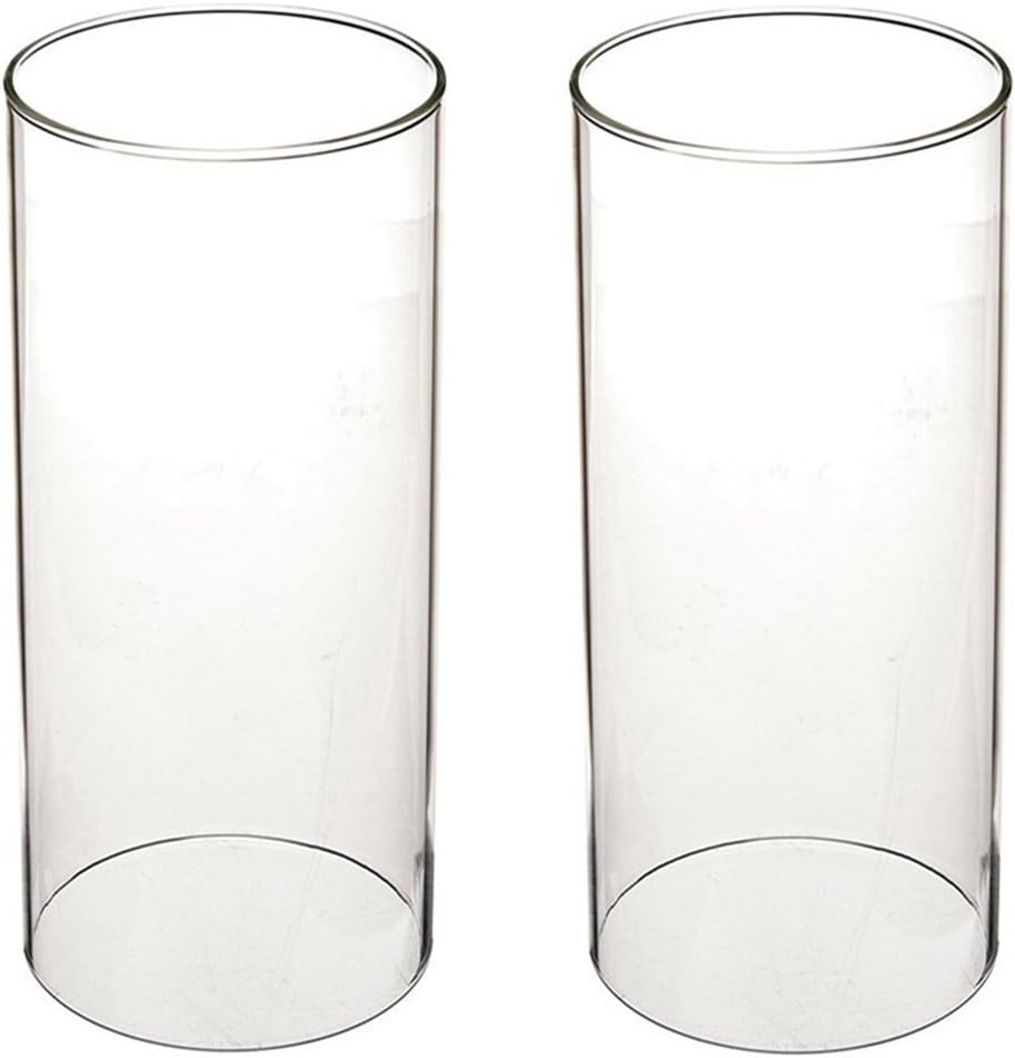 Windlicht Glas Zylinder - 15cm Durchmesser 27cm Höhe Klar Ohne Boden