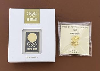 東京 2020 NEC ピンバッチ Amazon | 1964 東京 オリンピック 記念 ピンバッジ 2個 セット