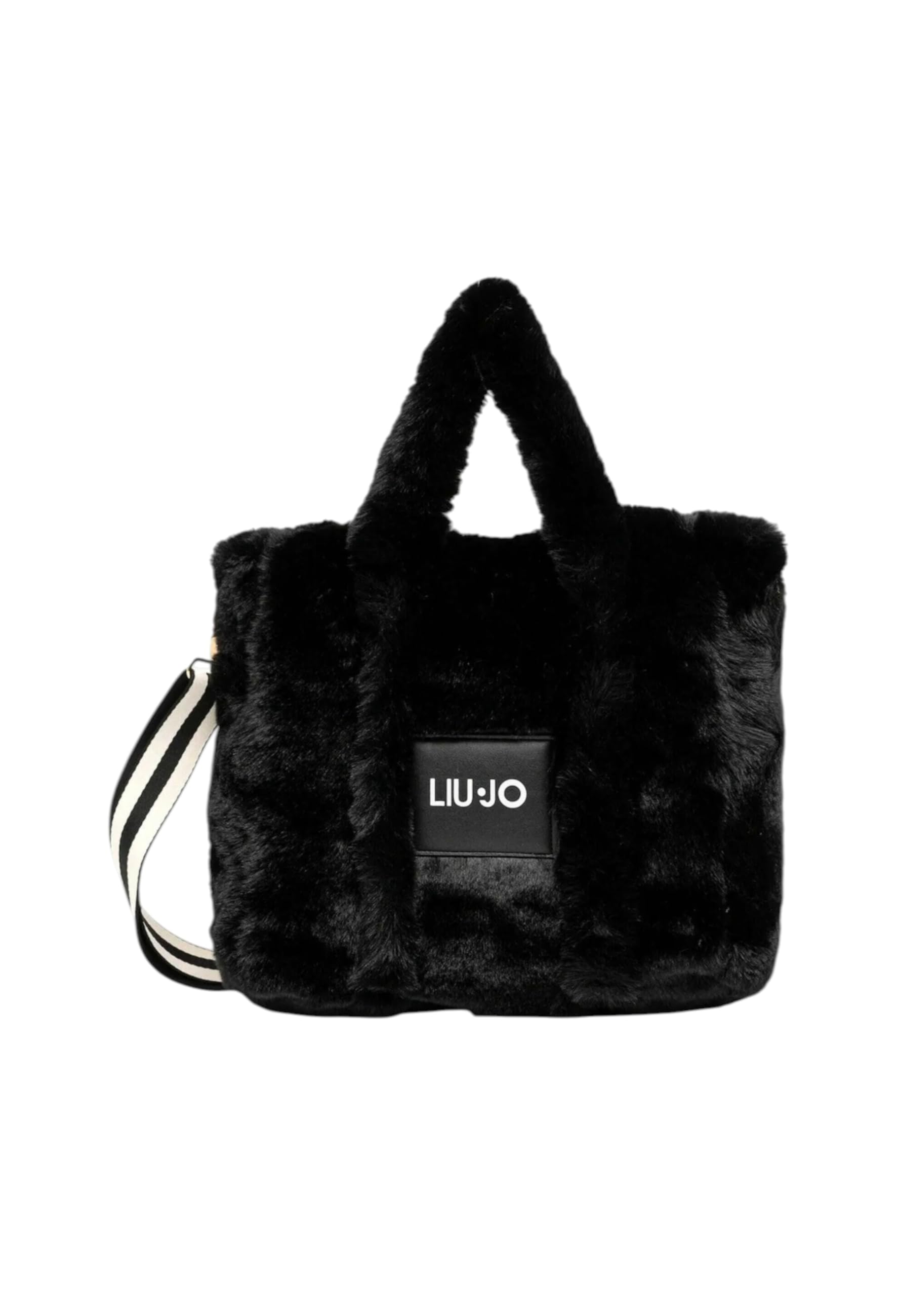 Liu Jo Borsa tracolla e manici in ecopelliccia TF5270
