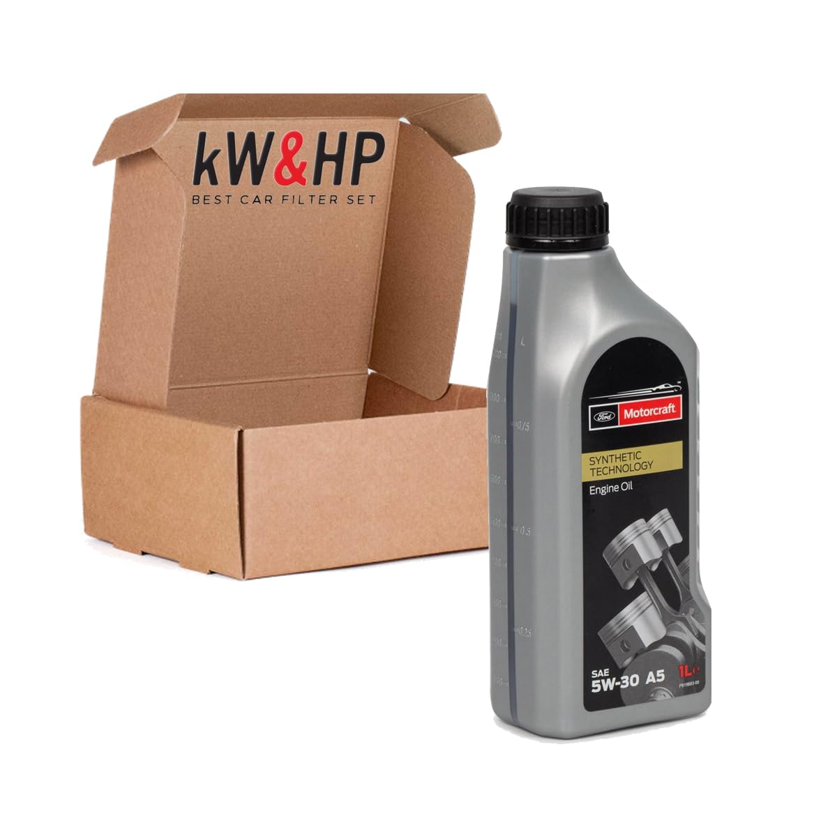 Kit Tagliando Per Peugeot 208, 2008, C3 II - 4 Filtri + Olio 5W30 5L - Foto 6