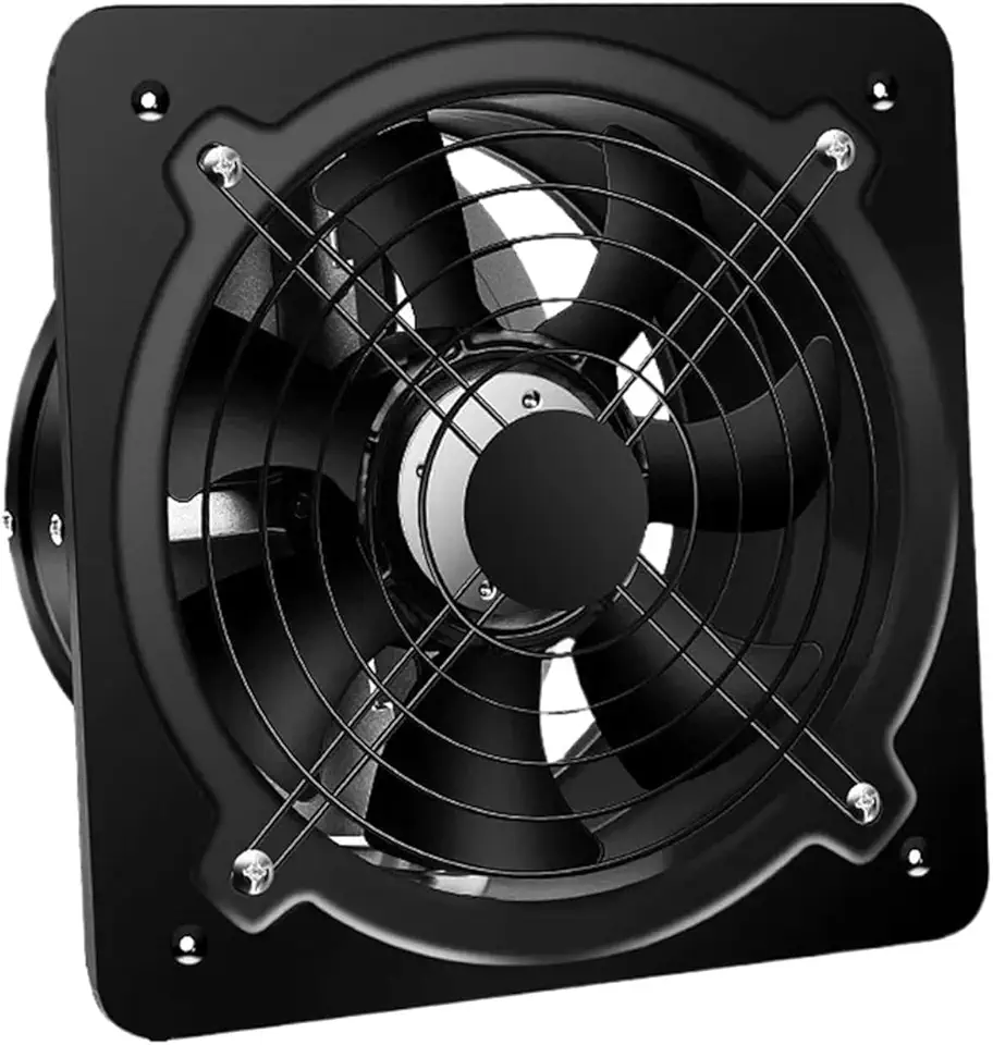 Exaustor de cozinha 6''7''8'' Ventilador elétrico Extrator de exaustor Tubo de ventilação para cozinha Janela de parede industrial Ventilador em linha de aço inoxidável, aço inoxidável, 6 po
