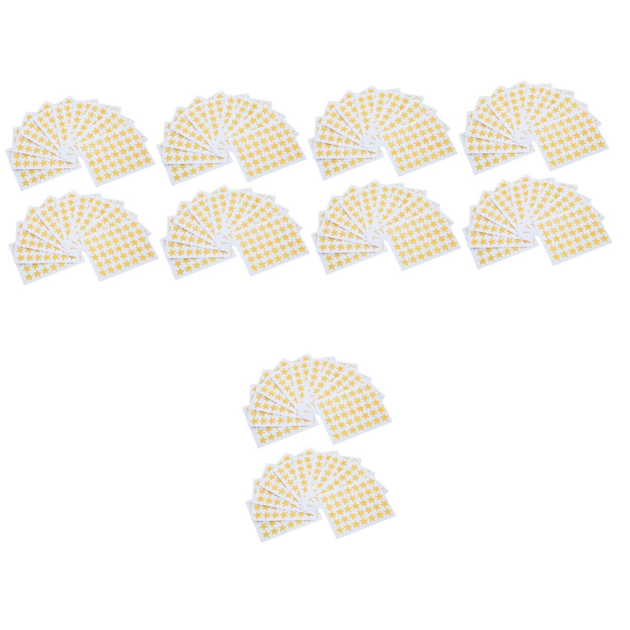 NUOBESTY 5 Sets Sternaufkleber Für Jungen Und Mädchen Belohnungstafel-aufkleber Entfernbare Pvc-hand-belohnungsaufkleber Zarte Jungen Und