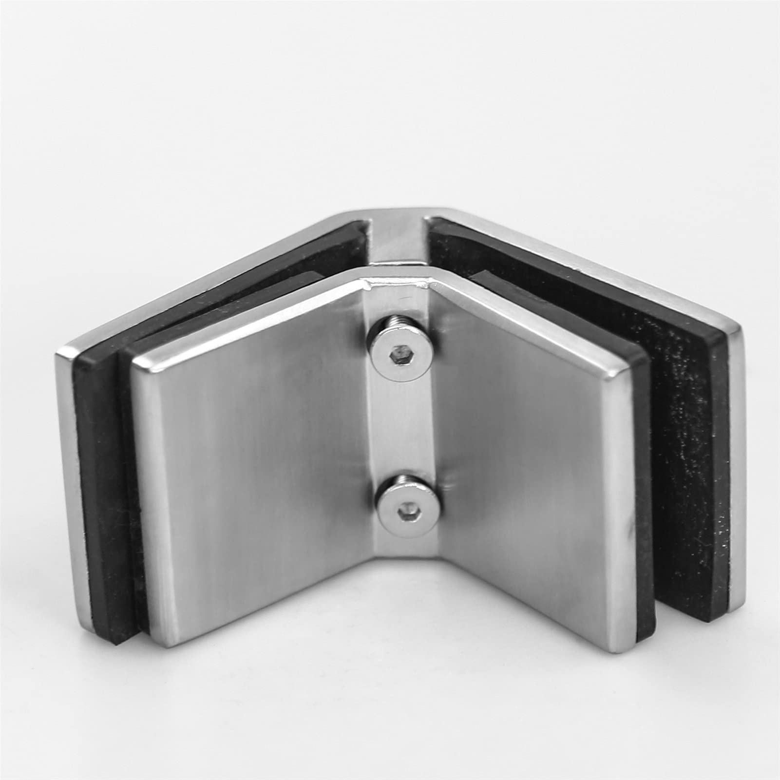 Glass Clamps 90 Degree Glass to Glass Corner Bracket