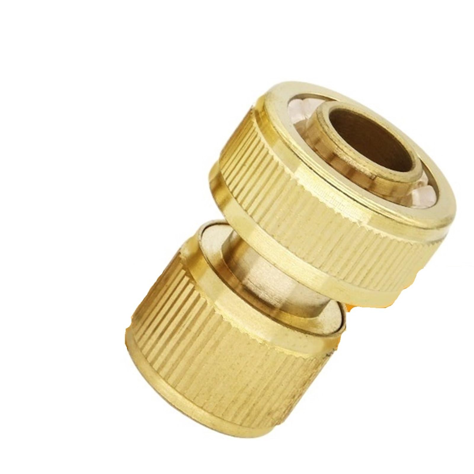 Sfoikvg Purple Hose Connector Connector Hose 1/2 Inch Brass Garden Water Pipe Quick With Stop For Irrigation Supply Fast Connect For Outdoor Taps(Purple)
