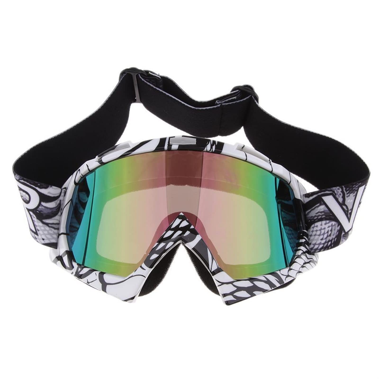 Occhiali da sci Snowboard Occhiali da sci Occhiali da sole Telaio Morbido Antipolvere Antivento Moto Accessorio Protettivo