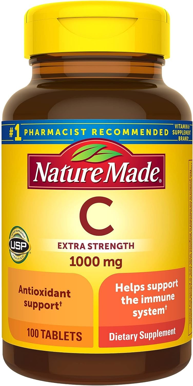 N.ATURE MADE Extra Strength Vitamin C 1000 mg, Dietary Supplement for Immune Support, 100 Tablets, 100 Day Supply (B0DDTYL12N) Amazon Price History, Amazon Price Tracker
