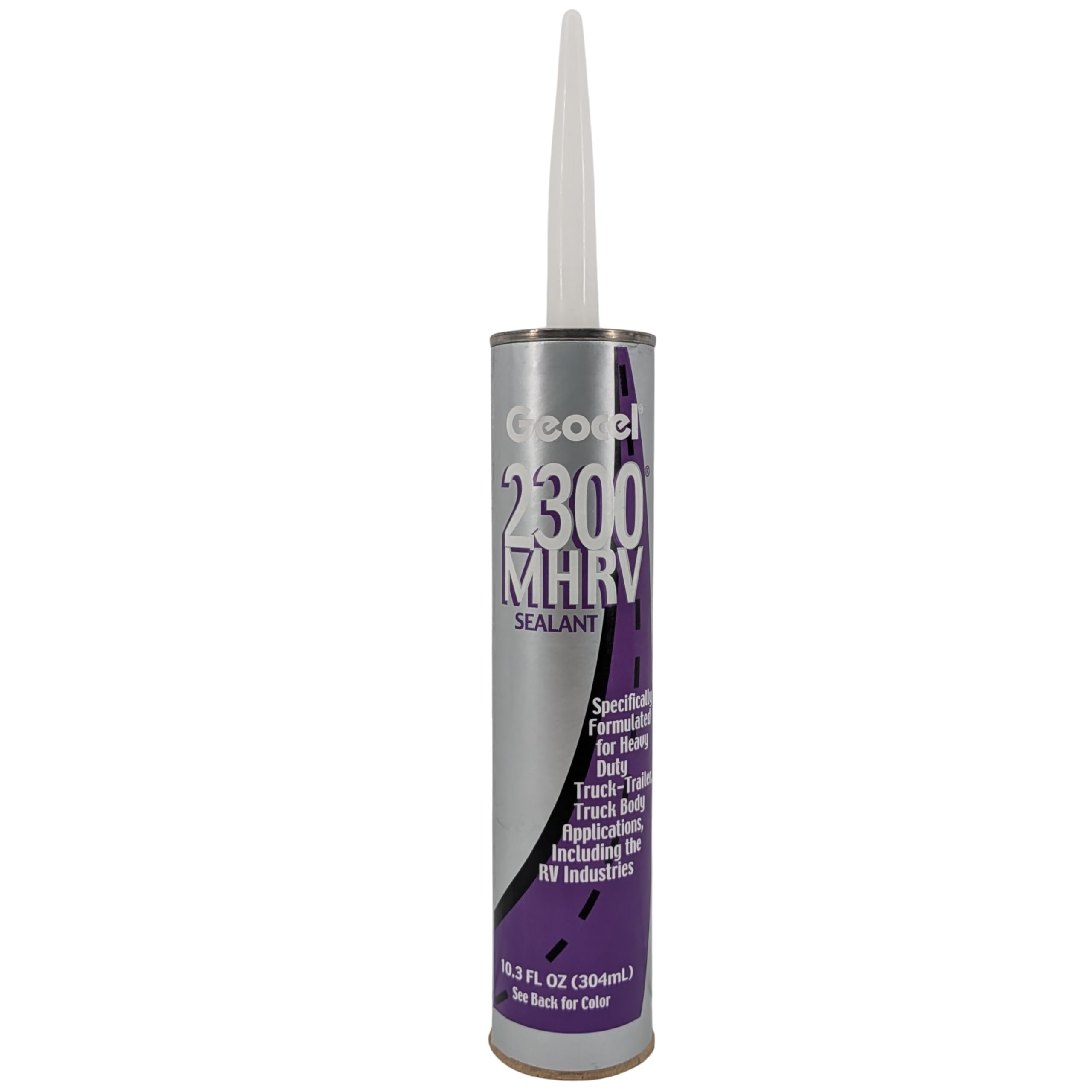 Geocel 2300 MHRV Clear Paintable Tri-Polymer Sealant - 10.3 Ounce Tube