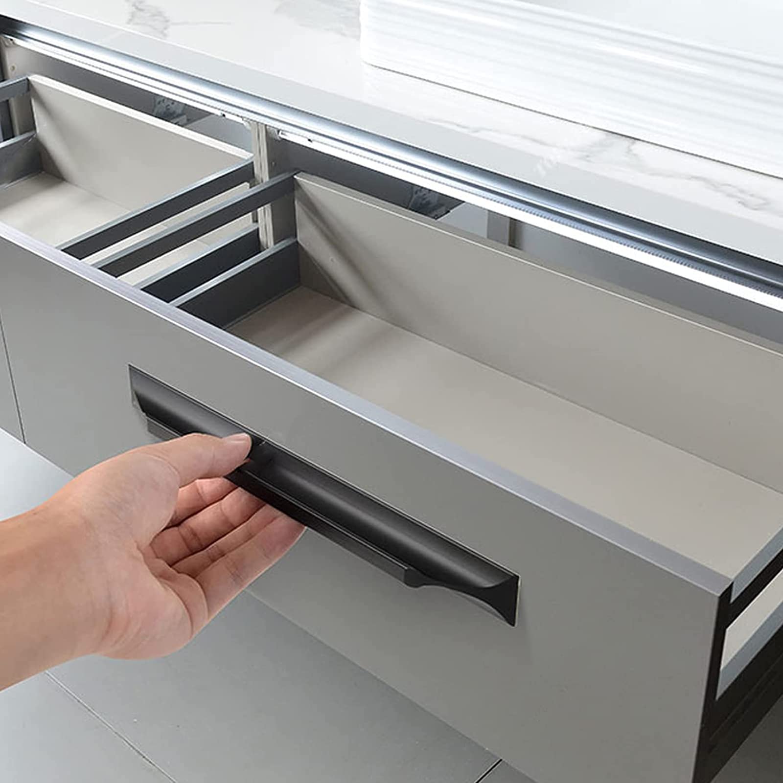 4 Paquete De 2-6 Manijas De Puerta Autoadhesivas 4 Piezas | Cuotas Sin Interés