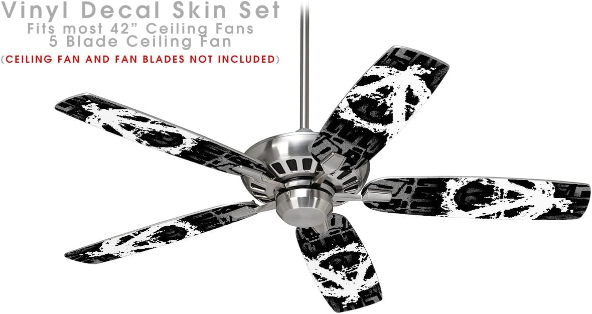 Anarchy &ndash; 天井ファンスキンキットFits Most 42インチファンおよびブレードNot Included )