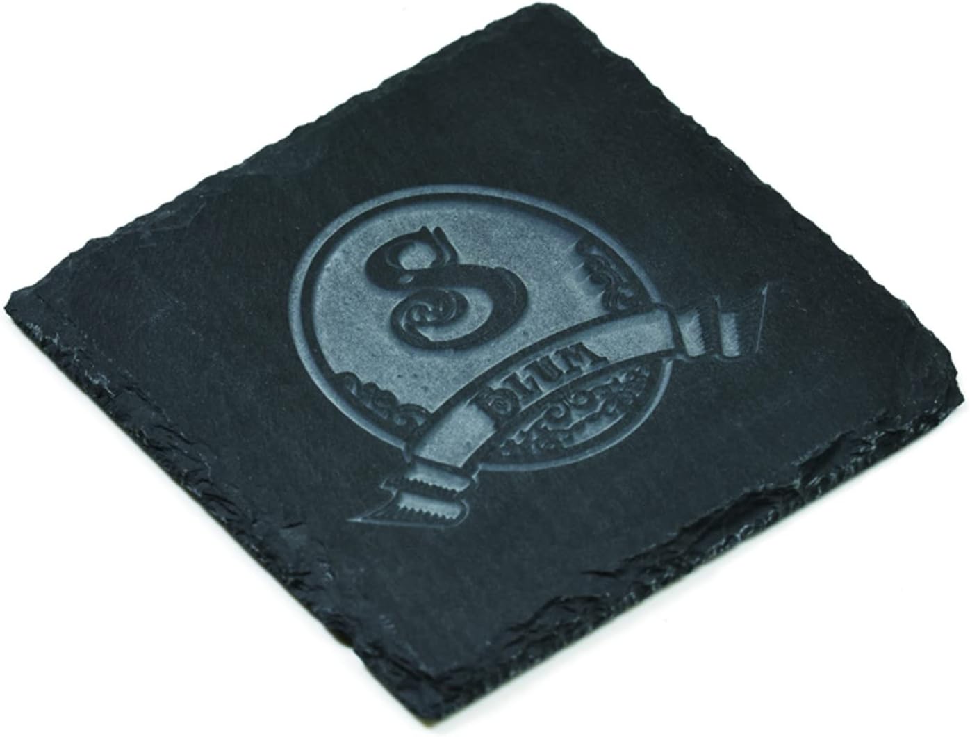 Custom Etched Slate Coasters, SET OF 2