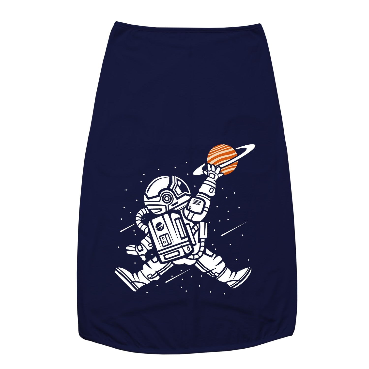 Funketti Summer Dog T-Shirt Space Jump Printed Round Neck Sleeveless Tank/Tee Comfort, Breathable, Lightweight Dog Clothes/Apparel for Small/Medium and Big Dogs Breeds.(Navy/XS) (B0CCLF9461) Amazon Price History, Amazon Price Tracker