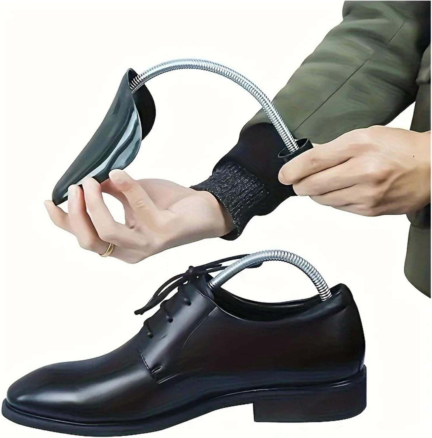 Fit for Adjustable Shoe Tree Stretcher for Men and Women - Boot Holder and Shaper for Household Use(Black S size)