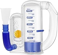 NebuAksol Incentive Spirometer for Adults - Lung Breathing Exerciser Trainer Device