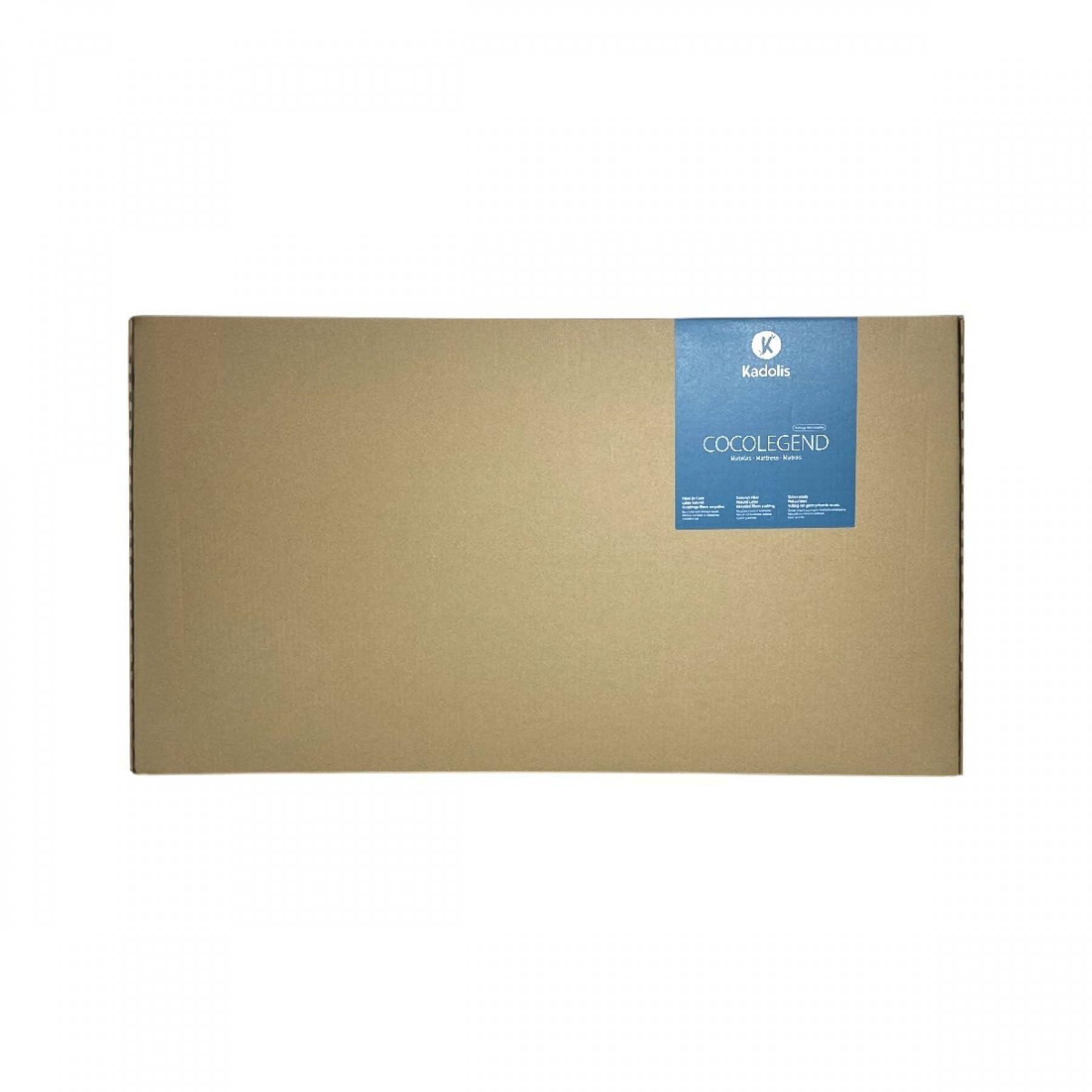 Kadolis - Matelas Berceau 50x83x5 cm COCOLEGEND® - Matelas Cododo | Coco et latex naturel - Matelas ferme nouveau-né - Housse amovible lavable - certifié OEKO-TEX®