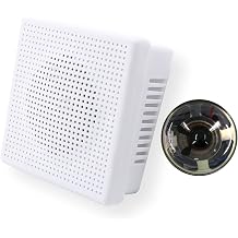 WSK-33T Waterproof 3" Wall Mount Speaker, White; 100V/70V Transformer; Rated Power Output 1.5W-3W at 100V; IP66; Line Input 100V or 70V; ABS Enclosure and ABS Grille