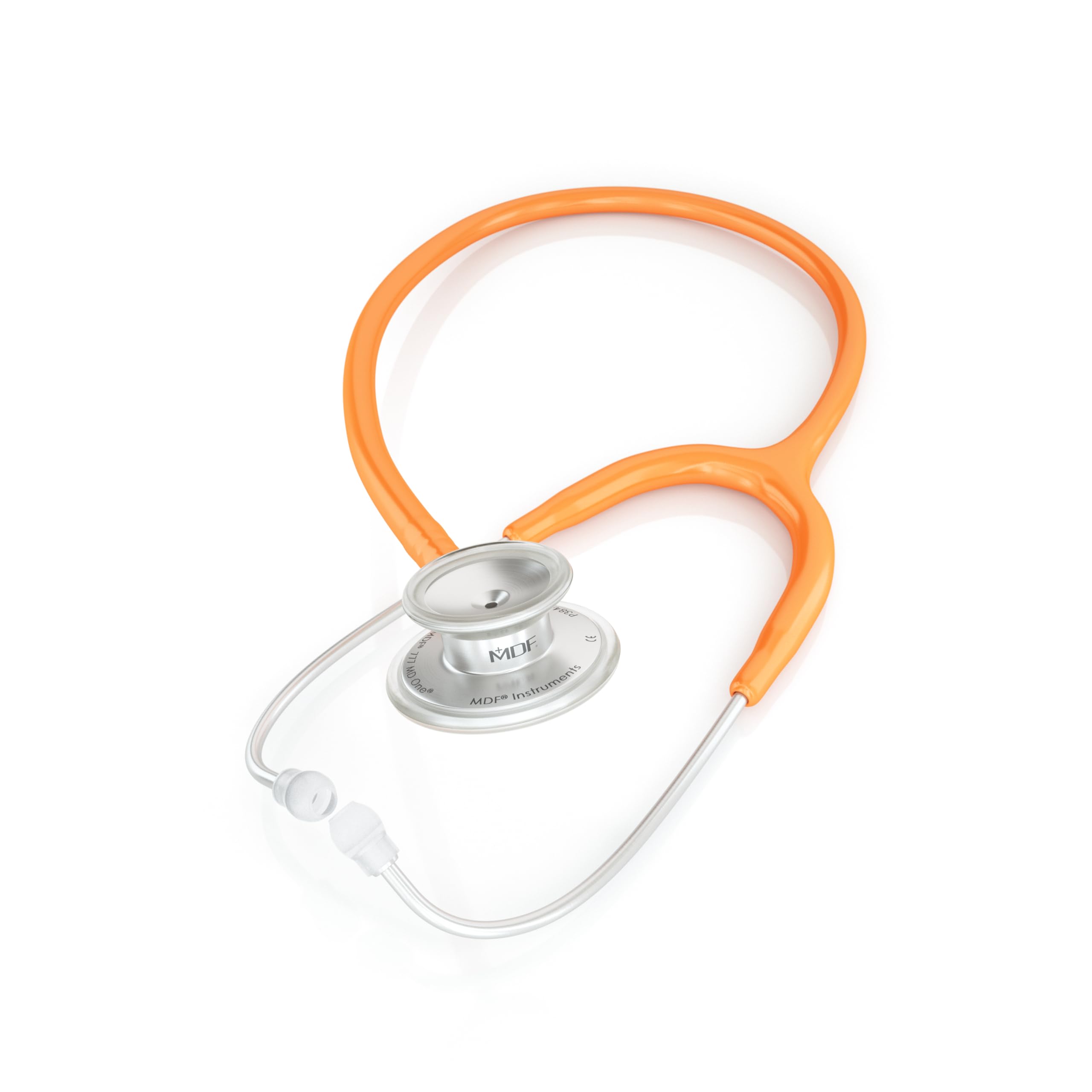 MDF Instruments MD One Estetoscopio doble cabeza de acero inoxidable - GarantÌa de por vida & Programa-piezas-gratuitas-de-por-vida MDF77727 (Naranja)