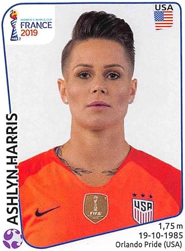 2019 Panini FIFA Women's World Cup France Album Stickers (Individual Sticker Only) Soccer #407 Ashlyn Harris USA 2 Inch by 2 1/2 Inch Collectible
