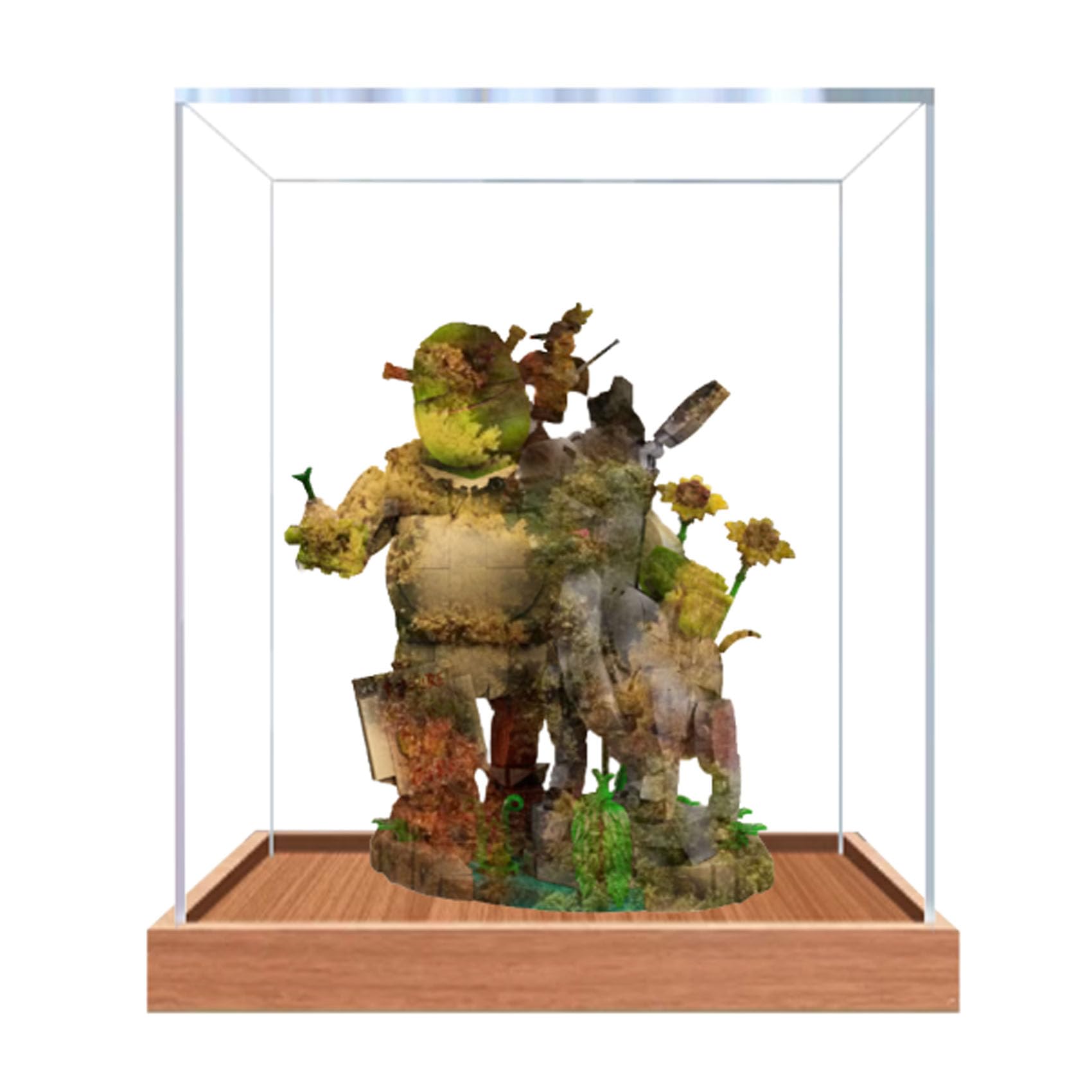 Acrylic Display Case for Le-go 72423 Model, Dustproof Display Box (display box only) (StyleB 2mm)