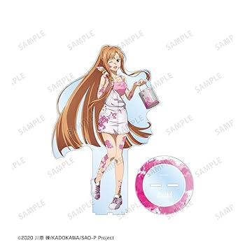 大慈　アスナ・カリン　特大ペン立てアクリルスタンド　2体セット 追加パーツ付き Amazon.co.jp: ソードアート オンライン 描き下ろし アスナ