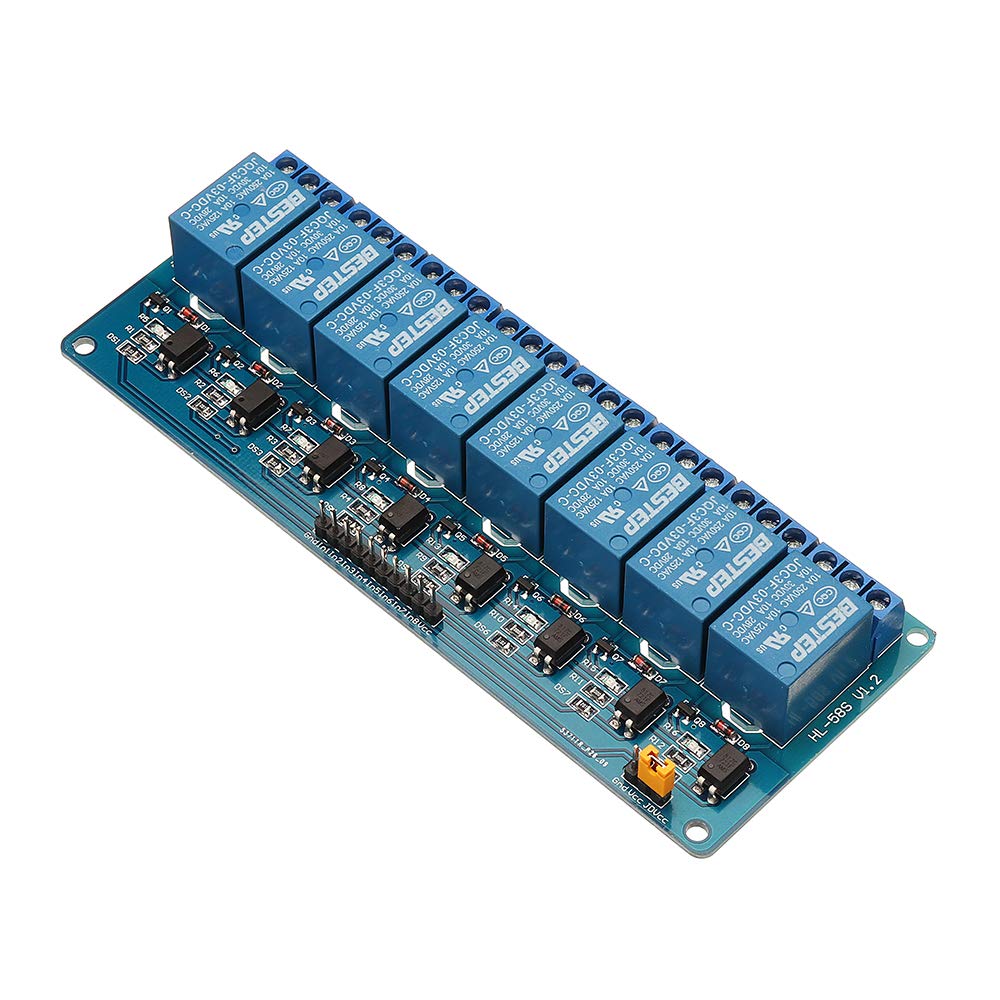 8 Canal 3.3 V Módulo De Relé Optoacoplador Controlador Relé Tablero De Control De Bajo Nivel para Arduino
