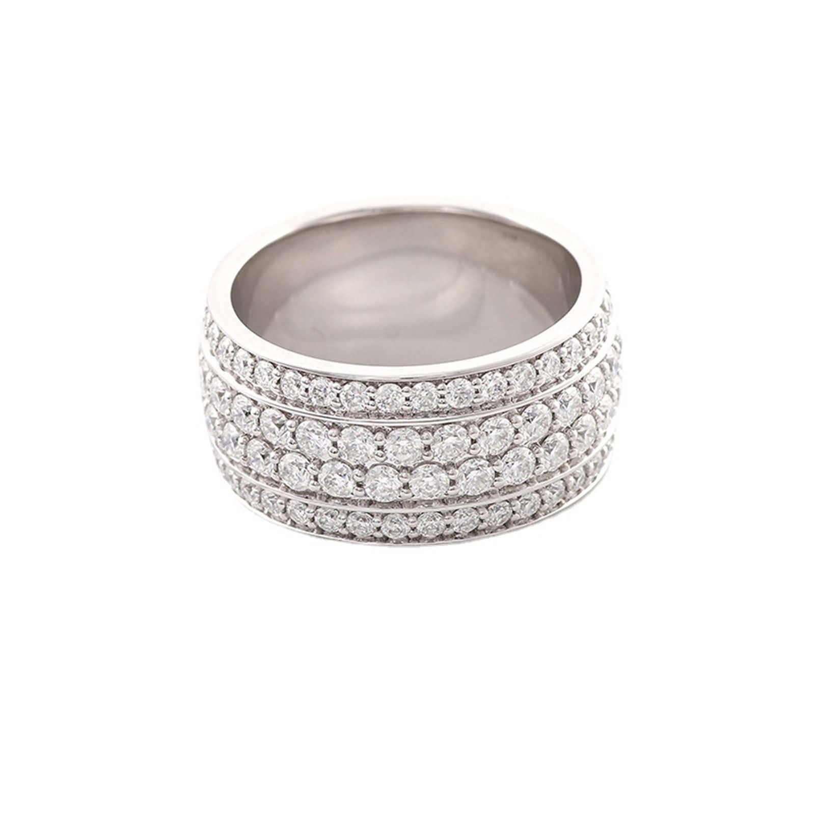 Obrączki ślubne z prawdziwego złota moissanite, pierścionek zaręczynowy, 375/585/750, prawdziwe złoto, dla mężczyzn, 9K/14K/18K białe złoto, grawerunek dla mężczyzn