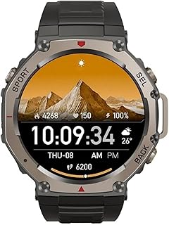 Orologio sportivo GPS per attività all'aperto: schermo AMOLED con posizionamento satellitare multiplo, impermeabile fino a 5 atm, oltre 170 modalità sportive per gli appassionati di attività