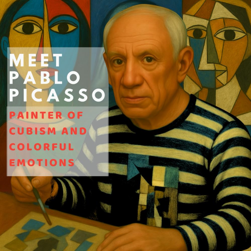 Meet Pablo Picasso: Painter of Cubism and Colorful Emotions (Inspired by the Masters)