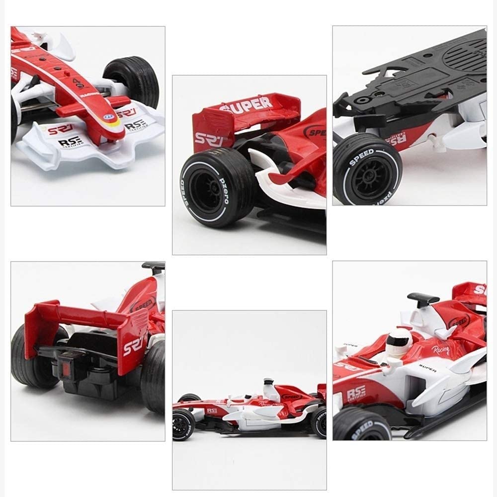 Amazon.co.jp: 合金プルバックおもちゃスポーツカーモデルF1レーシング