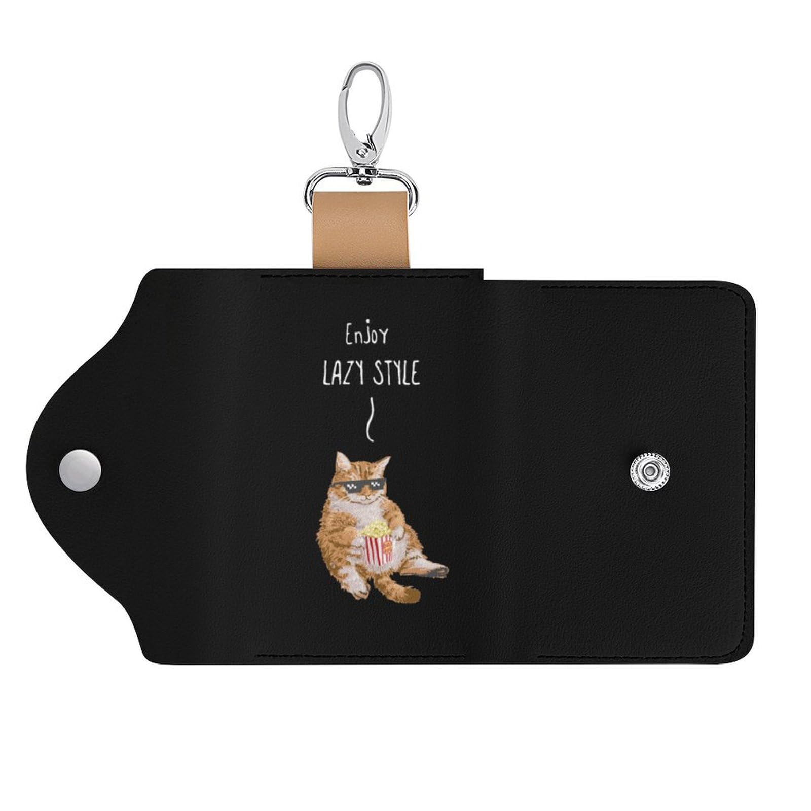 Amazon.co.jp: キーケース のんびり かわいい 猫ちゃん カードキー