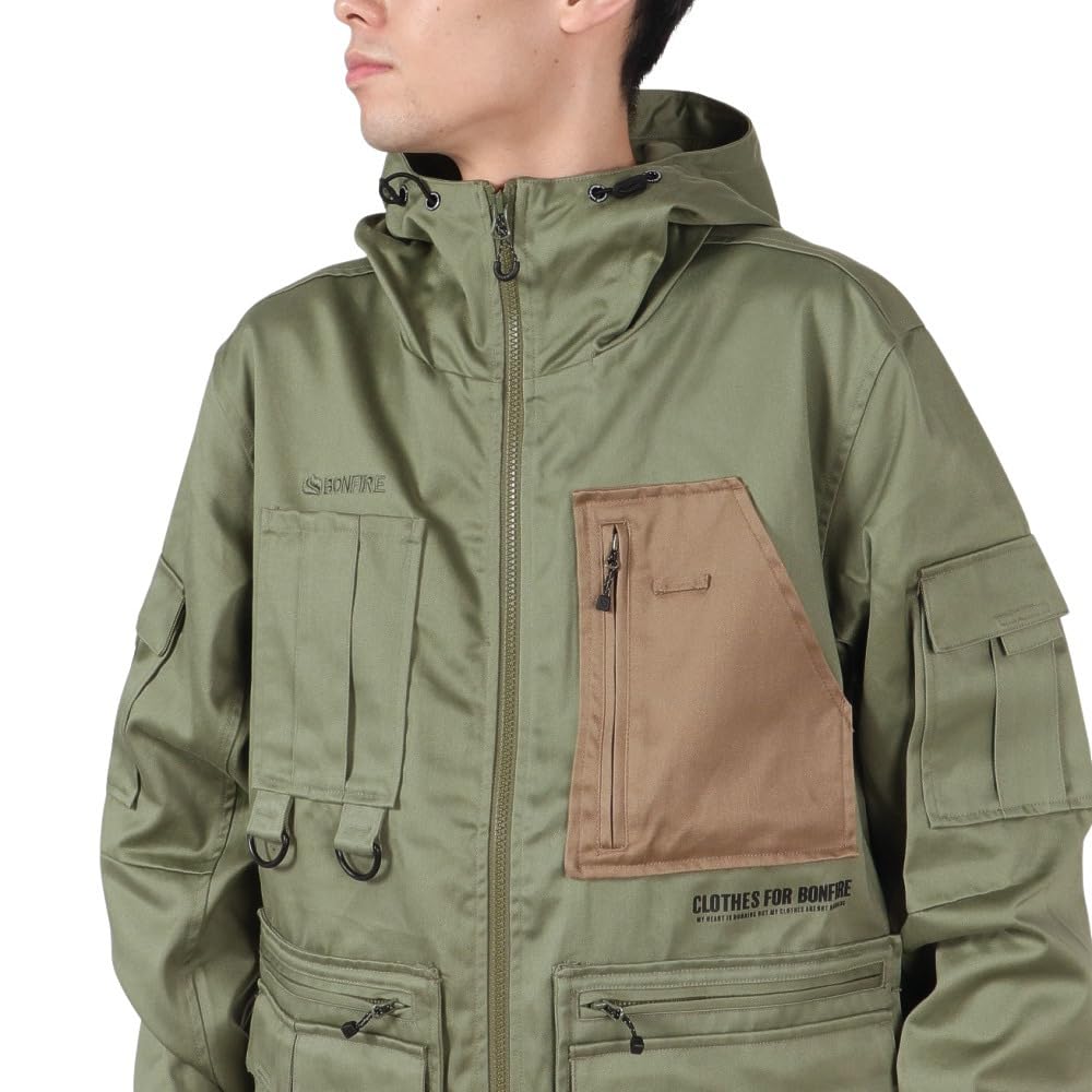 Amazon.co.jp: ボンファイア（Bonfire） BURN SHEILD フーディ