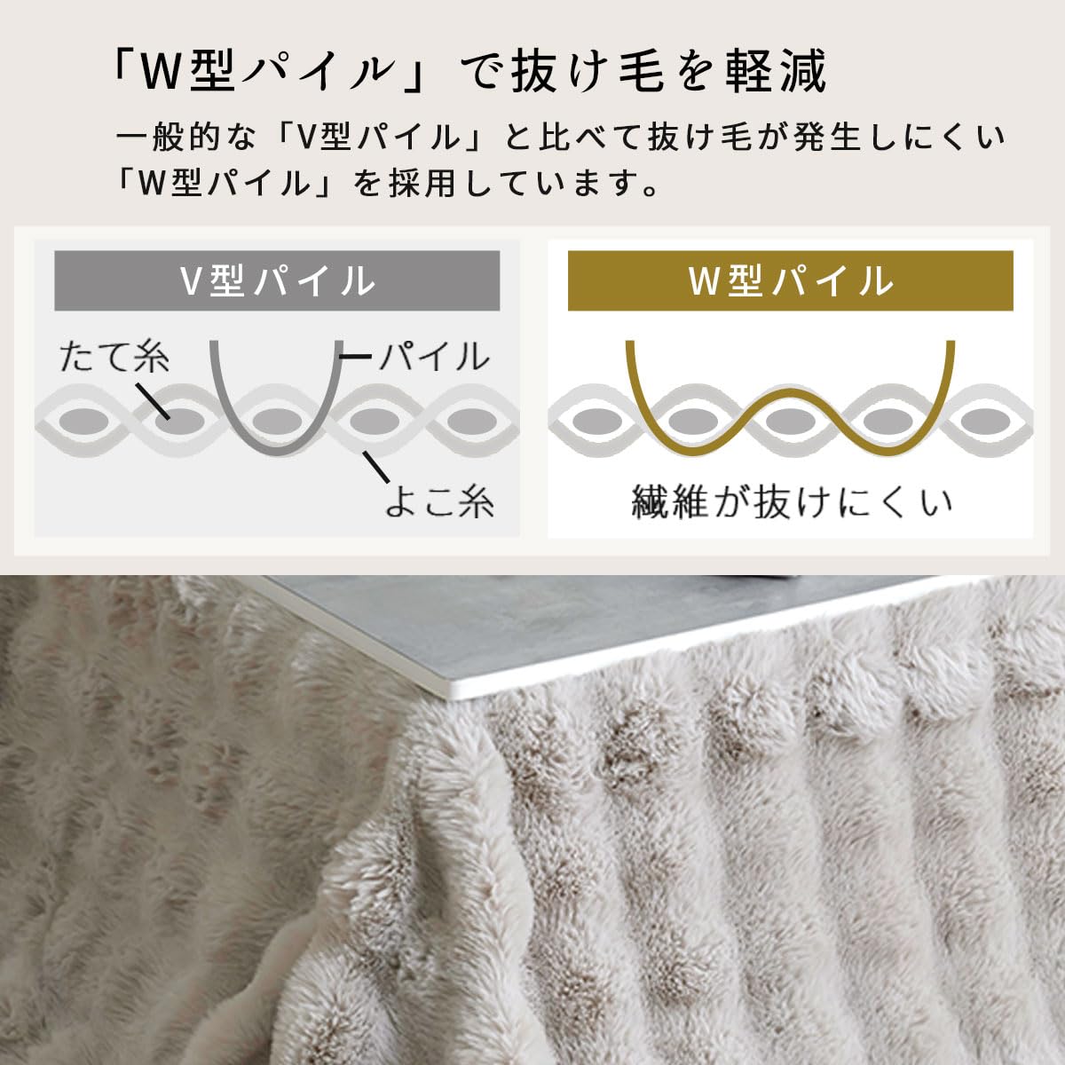 Amazon｜ぼん家具 こたつ布団 長方形 洗える 掛け布団 マイクロ
