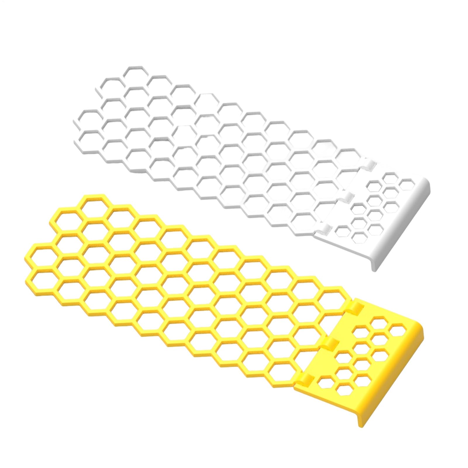 2 islas de abejas flotantes, estación de agua de abejas y bebedero para jardín, plegable con diseño antigoteo, atrae mariposas, pájaros en el balcón, apiario, estanque, fácil de limpiar, resistente a