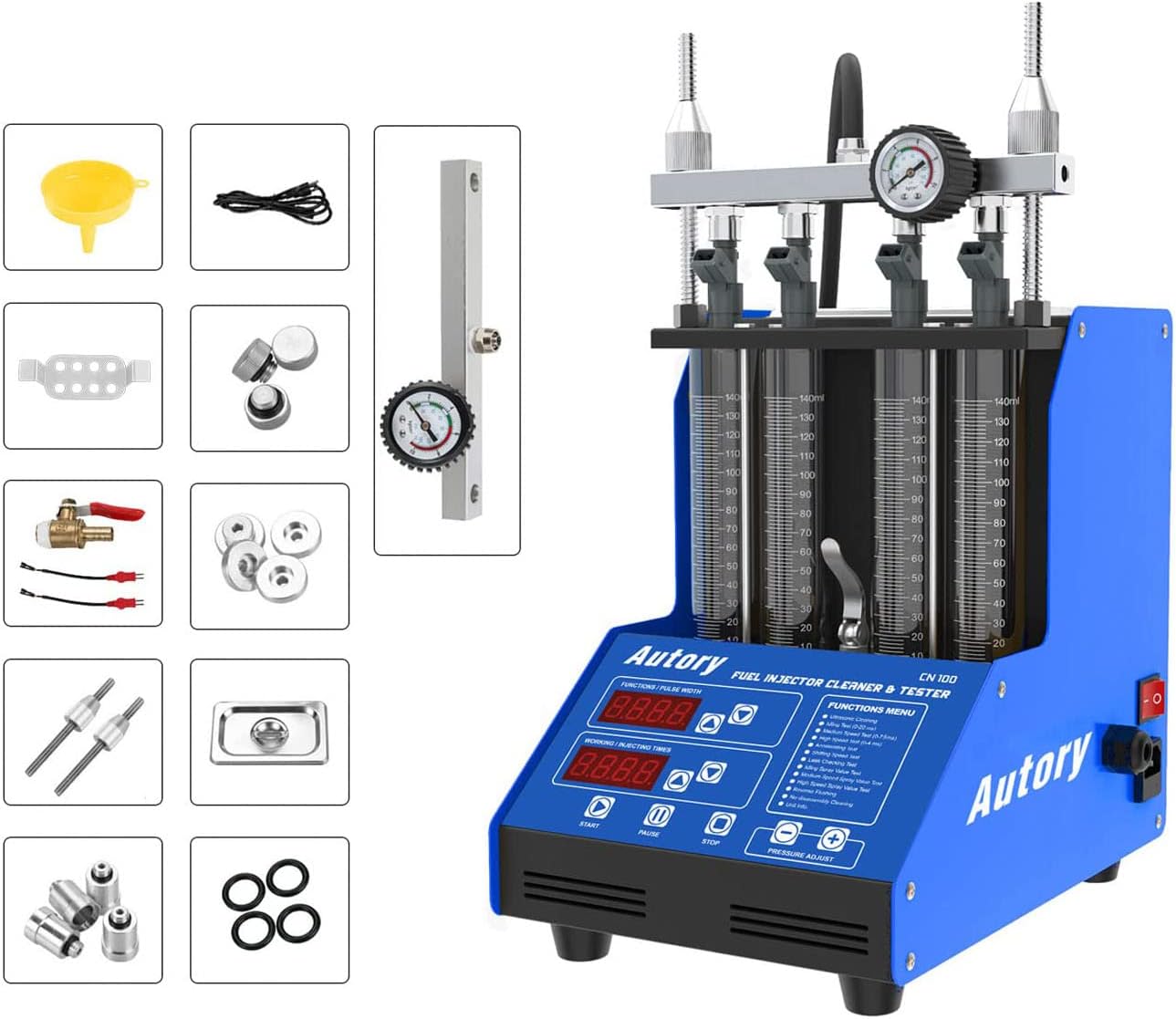 Fuel Injector Cleaner Machine & Tester, Ultrasonic Fuel