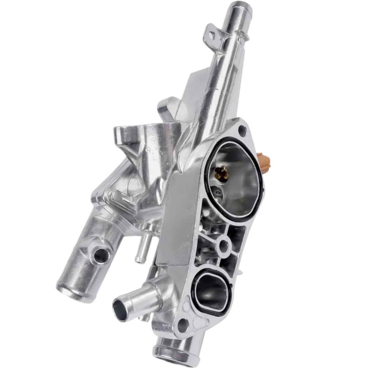 Coolant Thermostat Housing Compatible With Hyundai For Sonata 2.4L 2011 2012 2013 2014 25600-2G500 902-5128 Thermostat Housing Engine Coolant Temperature Control