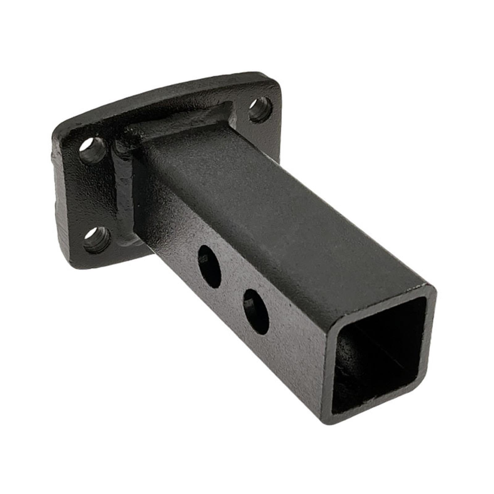 Escala de Grúa, Adaptador de receptor cuadrado Kit gancho remolque Modificación acero inoxidable alta resistencia(Nero)