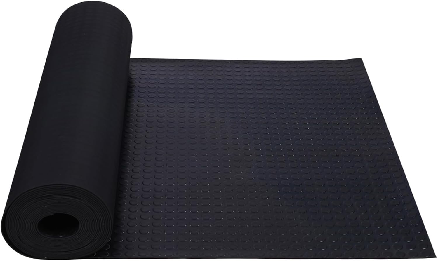 Amazon.co.jp: iHome ゴムマット 3mm ゴムシート ゴム製マット ガレージマット トラックマット 幅1m 長さ5 m 黒 ...