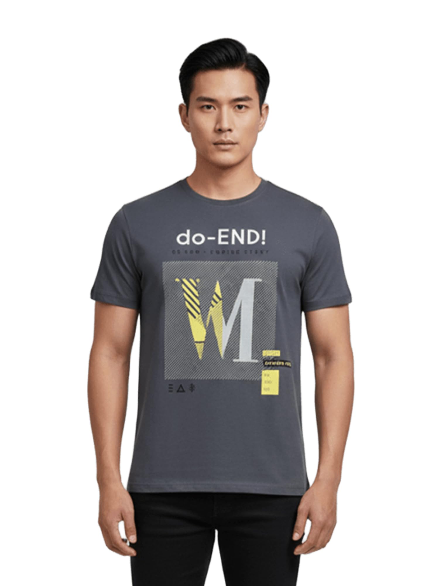 dollar Men's Pack of 1 Printed Non Zipper Round Neck T-Shirt-picture-37